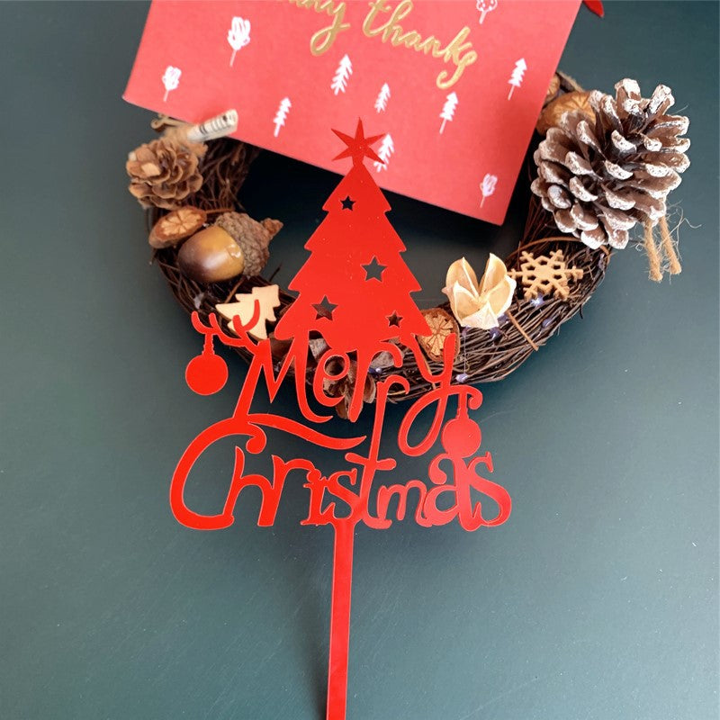 Préparez des décorations de gâteaux pour Noël
