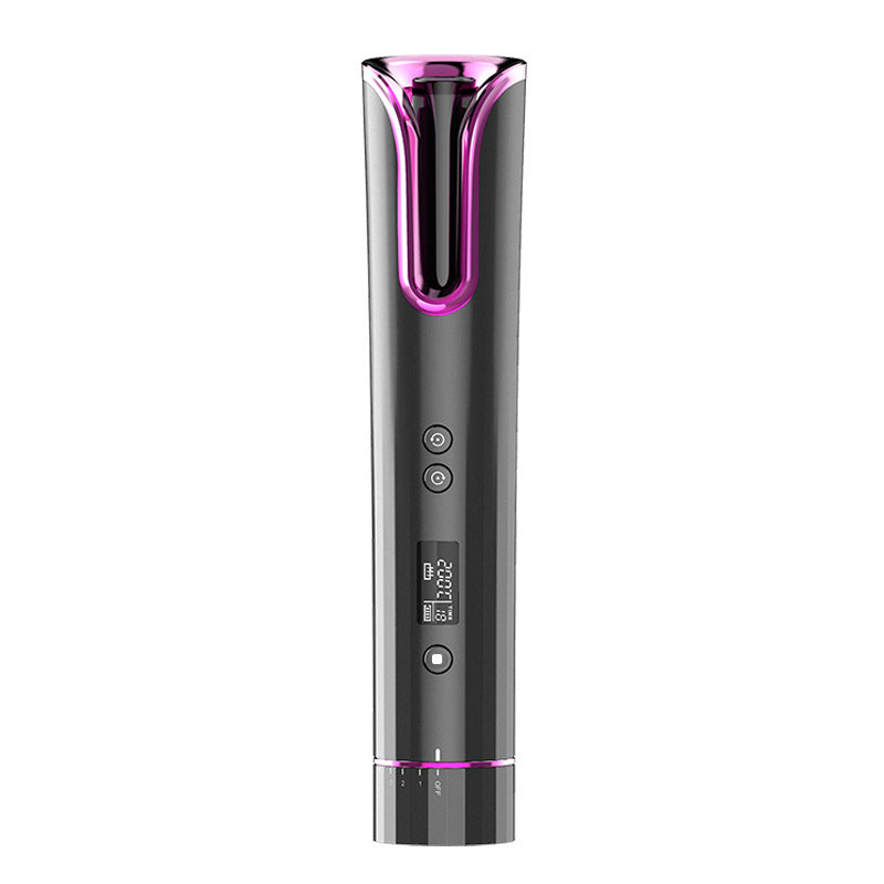 Automatic Wireless Hair Curler - USB Cordless Ceramic Curling Iron
