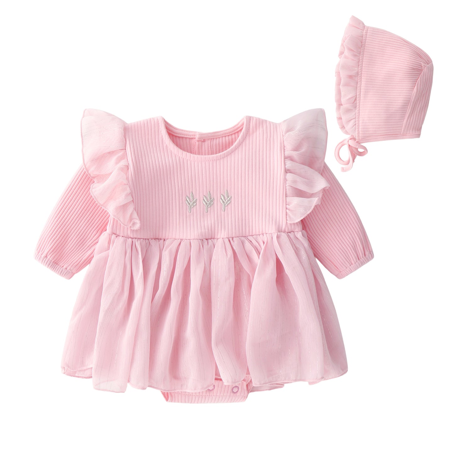 Baby prinsessa fluffig klänning