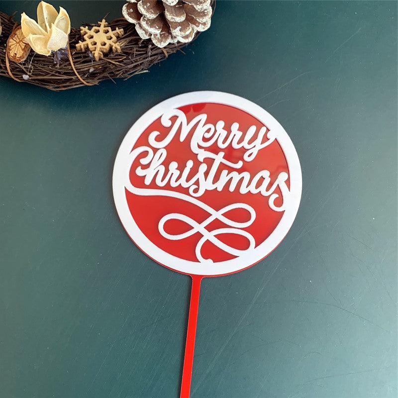 Préparez des décorations de gâteaux pour Noël