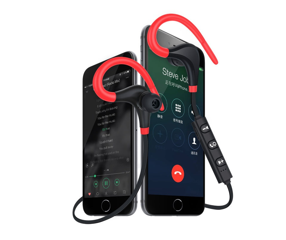 BT-01 Big Horn Sport Bluetooth-headset Bina Bluetooth 4.1-protokoll Trådlösa sporthörlurar med Bluetooth