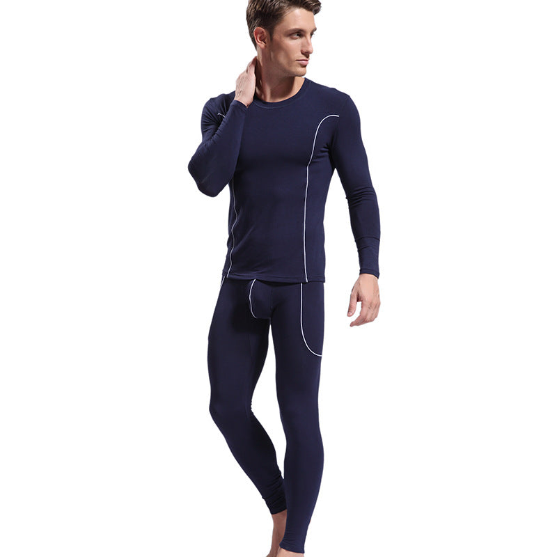 Ensemble de sous-vêtements fins pour hommes en fibre de bambou