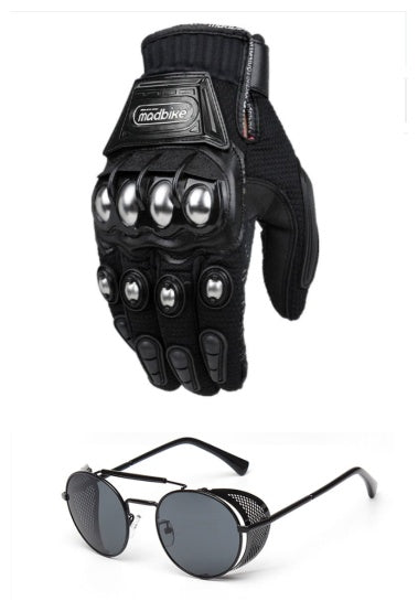 Motocyclettes et verres