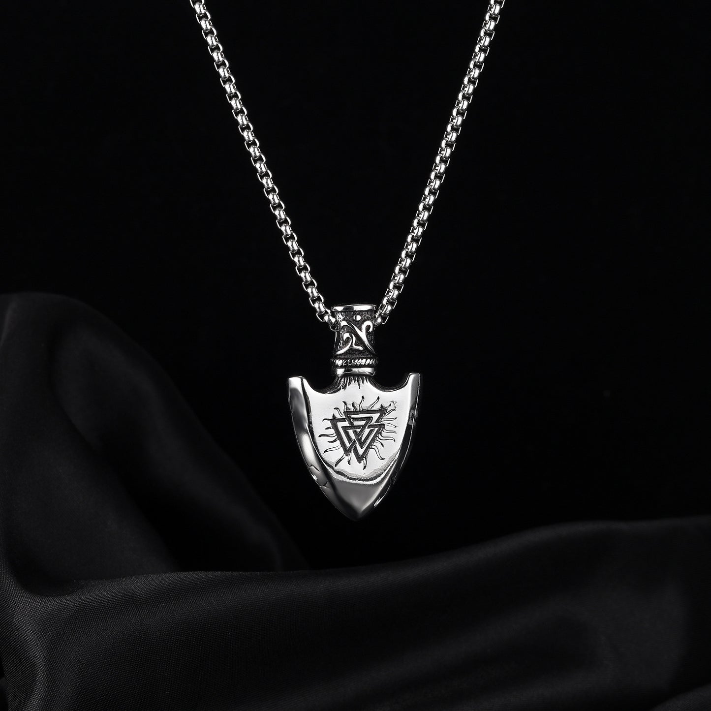 Personality Titanium Steel Hip Hop Necklace Men