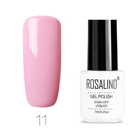 ROSALIND Pure Colors Gel Polish Collection - 7ML | 58 Colors + Base/Top UV/LED