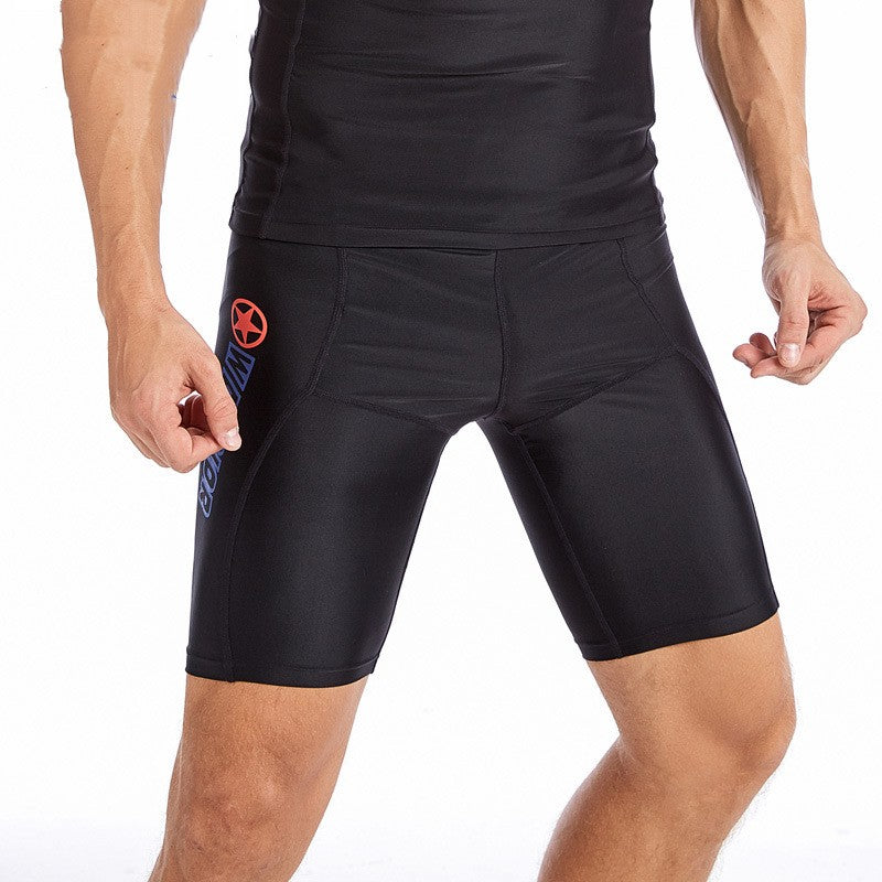 Combinaison de plongée serrée pour Sports de plein air, maillot de bain séparé à manches courtes