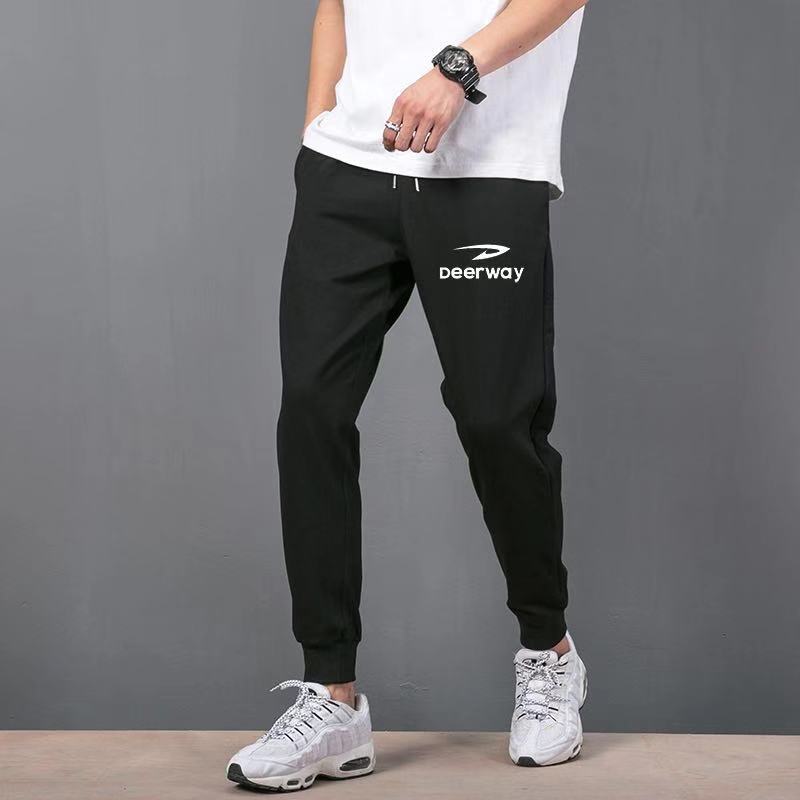 Fermeture des pantalons amples pour hommes, pantalons de survêtement