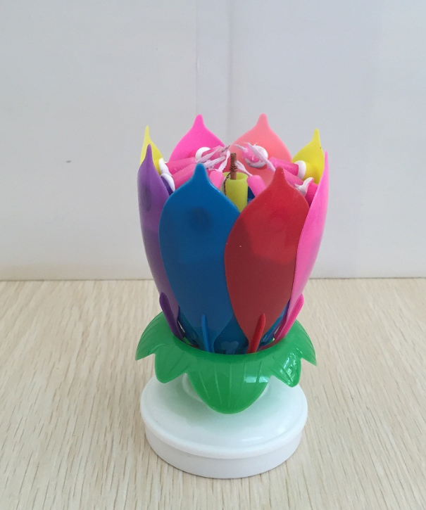 Incroyables bougies de lotus