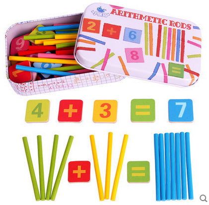 Boîte d'apprentissage du bâton arithmétique pour l'éducation de la petite enfance