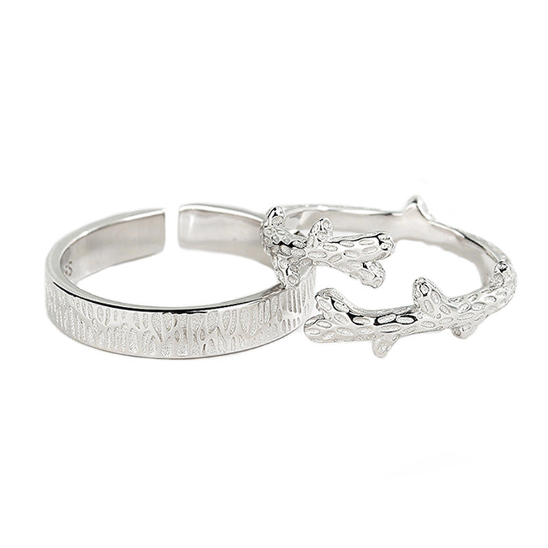 Parringar i sterling silver för män och kvinnor