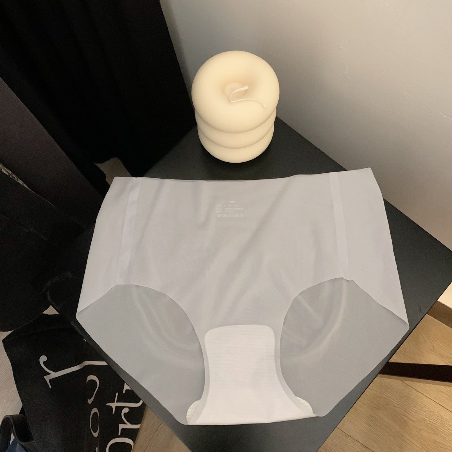 Seamless Ice Silk Pure Cotton Sports Underwear Women
