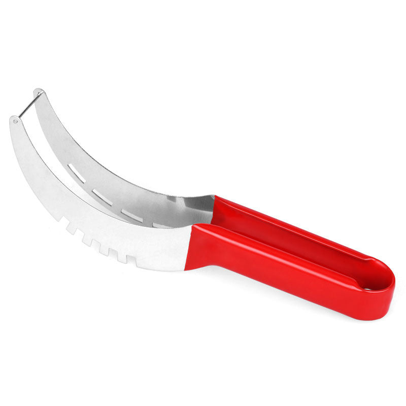 Rostfritt stål Cutter för vattenmelon Hami Melon Pitaya Pawpaw