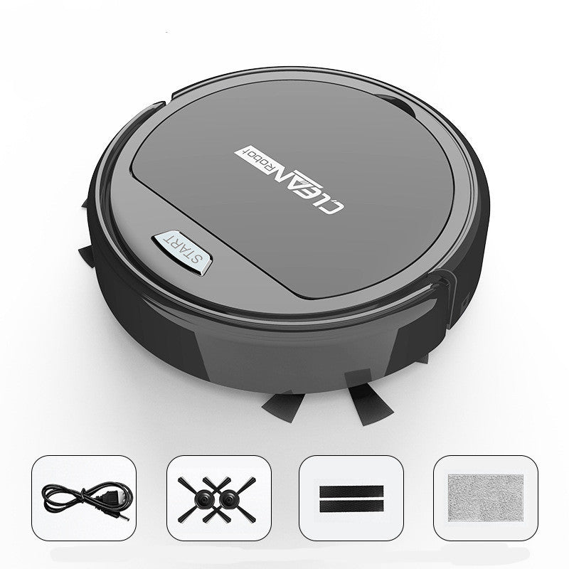 USB Rechargeable Robot Mop - Automatic Floor Cleaning Machine with Spray Function