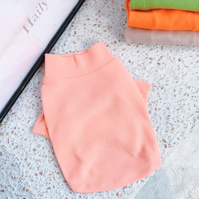 Vêtements anti-poils pour chiens et chats à fond en coton pour petits chiens