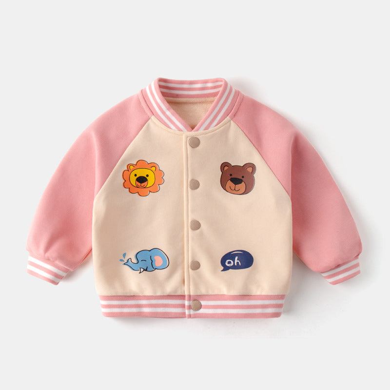 Uniforme de Baseball pour bébé, veste de Style étranger, manteau d'automne