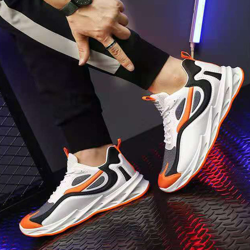 Mode Löpning Promenad Sportskor Halkfria Sneakers Herr