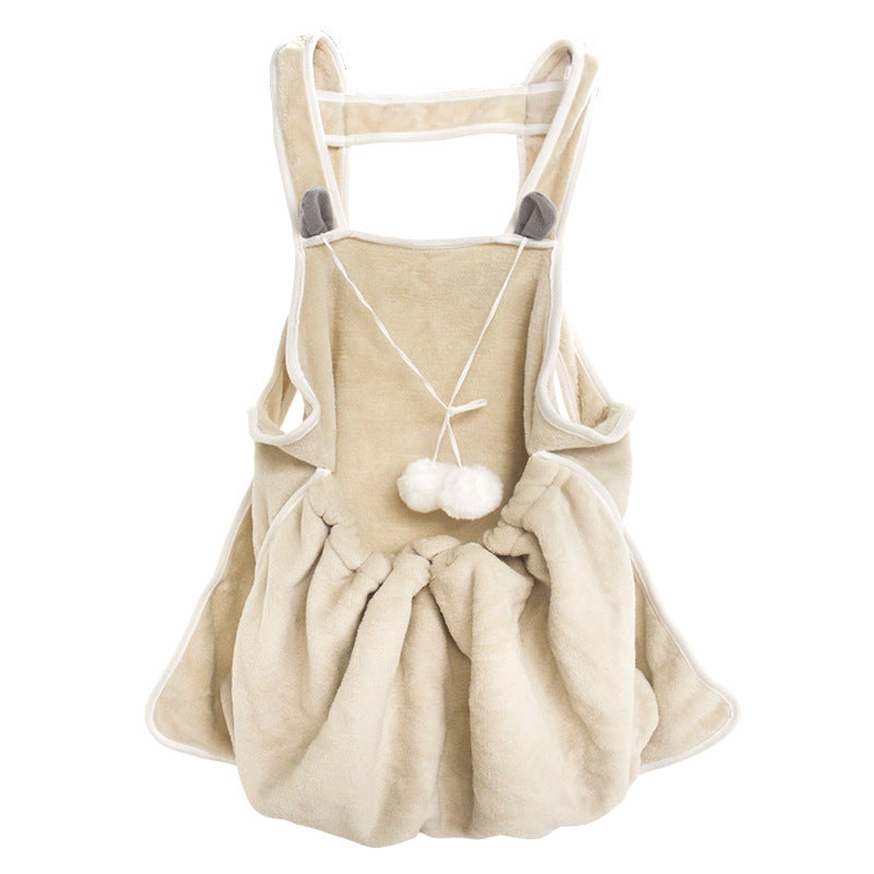 Tablier pour animaux de compagnie, pour femmes, toucher le chat, vêtements pour petits chiens, antiadhésif, Anti-grippage pour animaux de compagnie