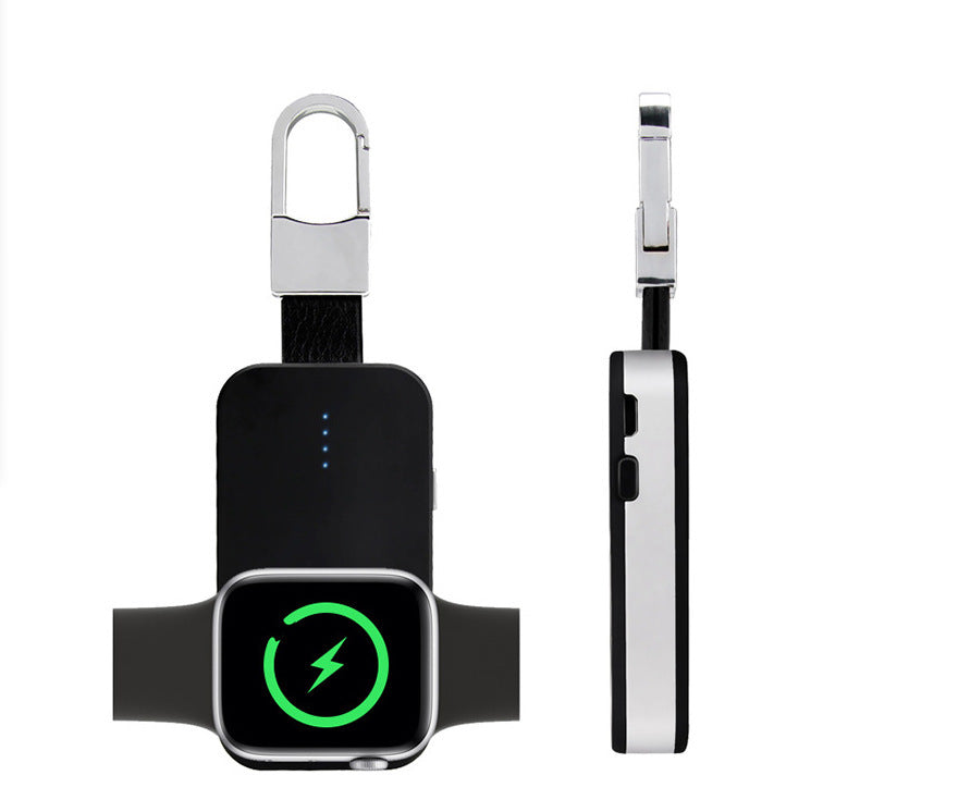 Powerbank nyckelring mobil power mini klocka trådlös laddare