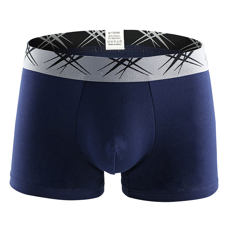 Herr U-konvexa sexiga boxershorts med medelhög midja
