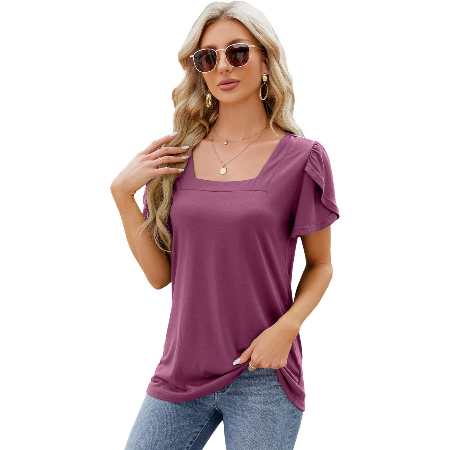 Bohemian Beach Loose T-shirt - Summer Top Fashion