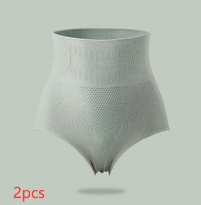 New Seamless High-Waisted Tummy Underwear Women Graphene