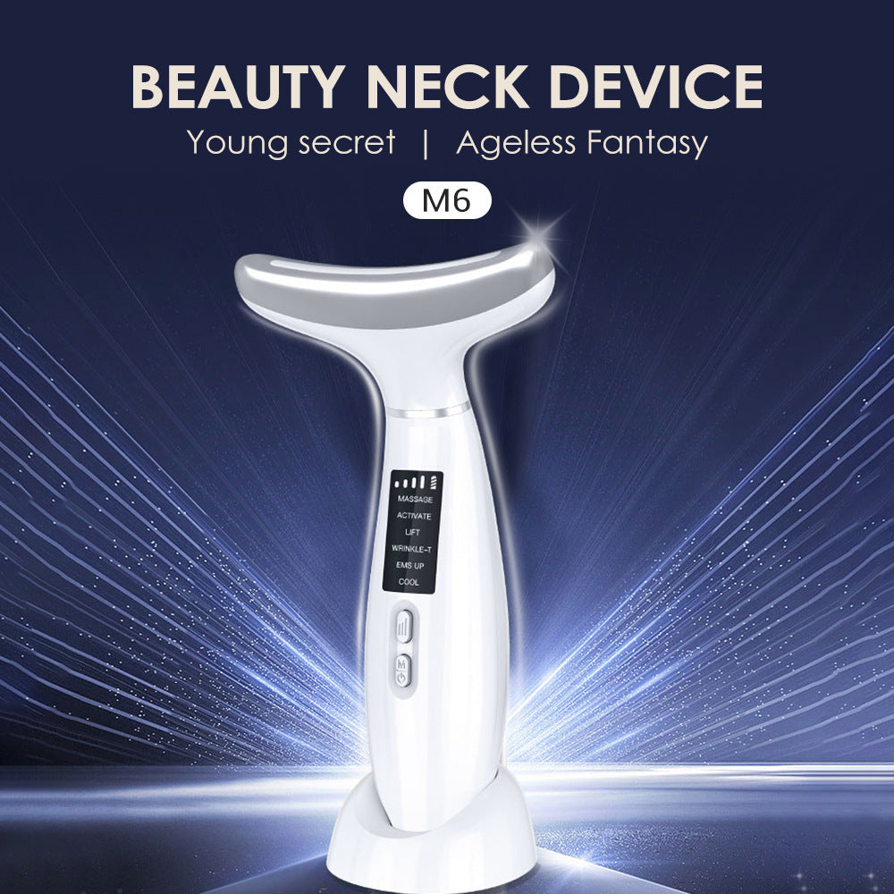 Multifunktionell Ice Compress Color Light Neck Beauty Instrument