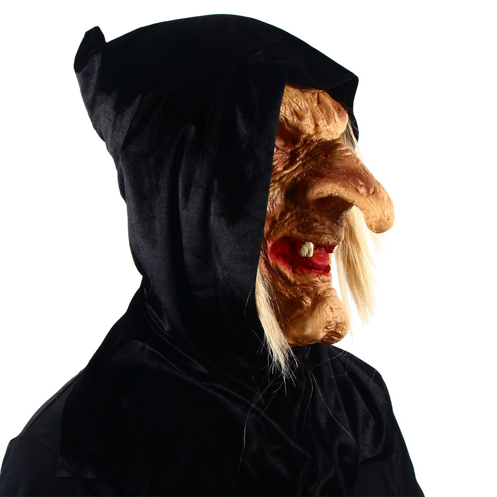 Masque d'horreur d'Halloween, couvre-chef en Latex, danse de fête