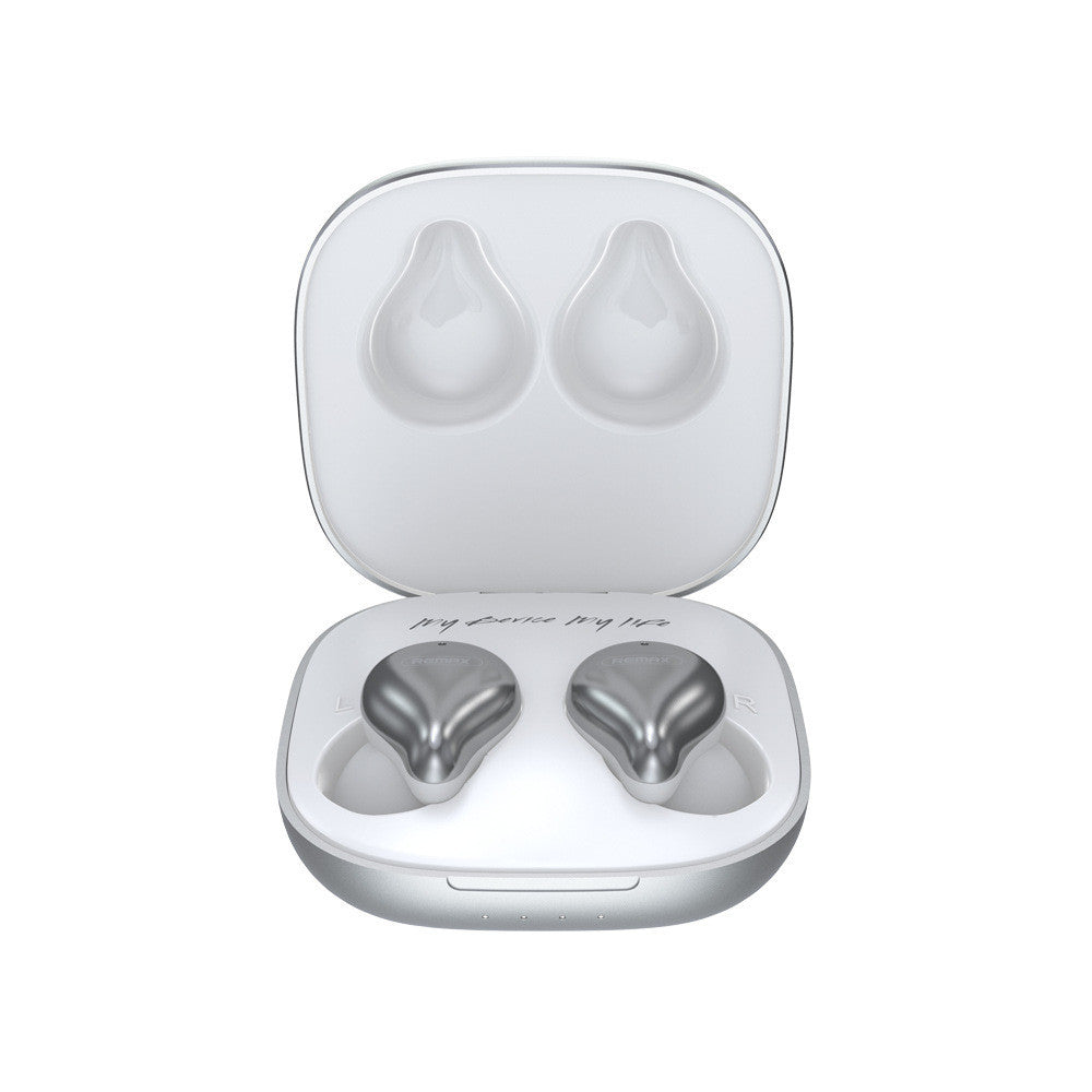 Metal True Wireless Bluetooth 5.0 Music Stereo TWS Hörlurar Brusreducering HIFI Ljudkvalitet