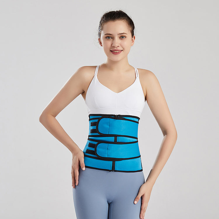 Magsvett Shapewear Bodysuits Dam Midjetränare Bantning 2-3 bälten Workout Shaper Korsett