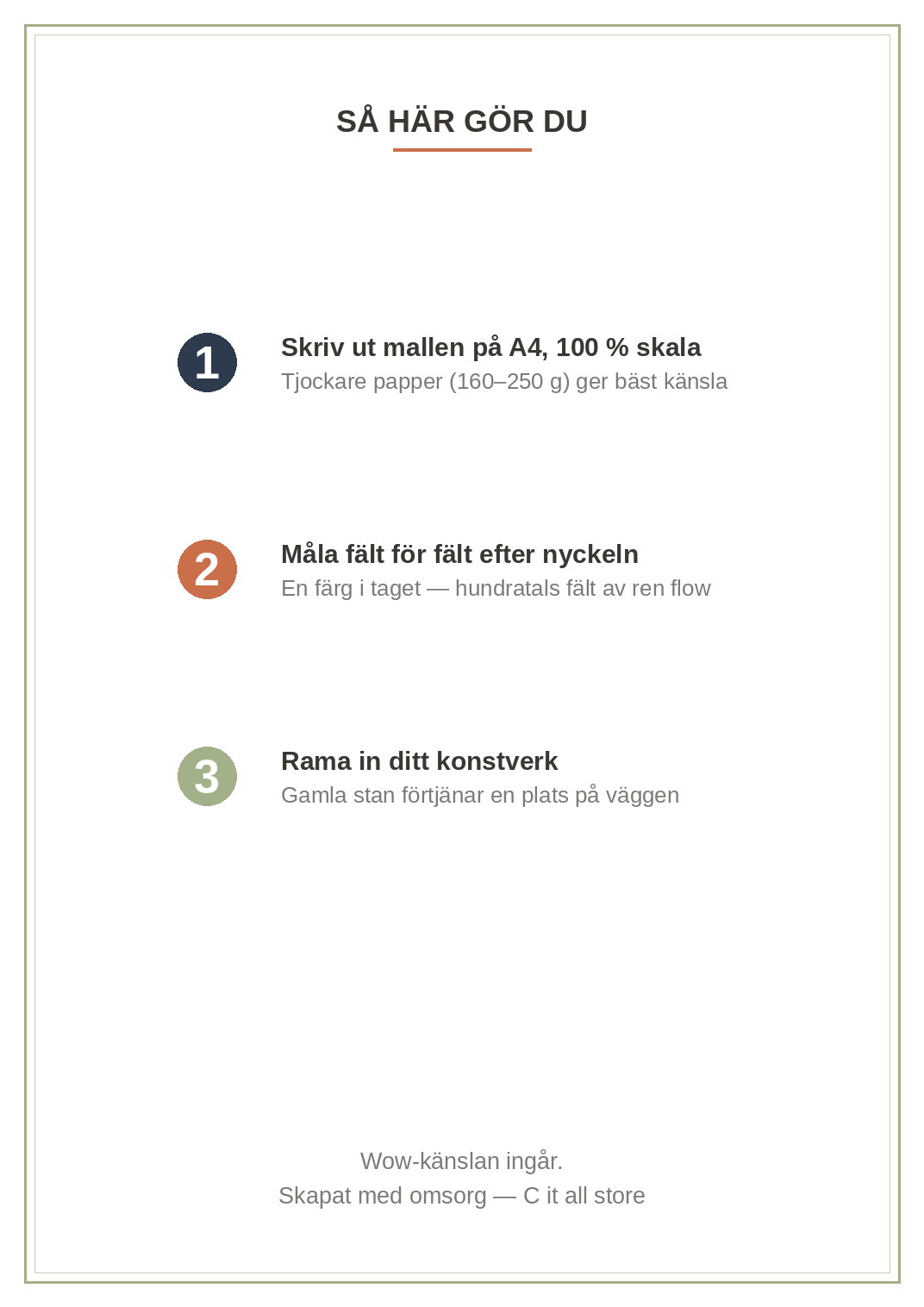 Måla efter nummer Premium vol. 2: Vinterkväll i gamla stan — avancerad målning för vuxna (printbar PDF)