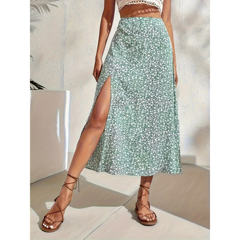 Professional European American Autumn Bowknot Mini Skirt - Polyester Hip Design (Beige White, XS-L, Casual Style)