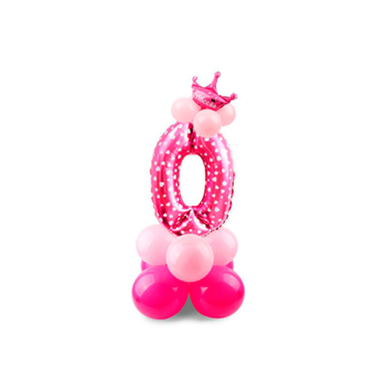 Ballon en aluminium pour fête d'anniversaire