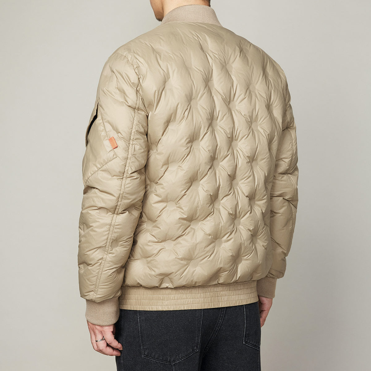 Nouveau Hiver Baseball col léger doudoune hommes gris canard vers le bas veste chaude