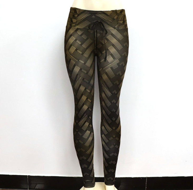 Legging d'entraînement Push Up Yoga pour la première fois