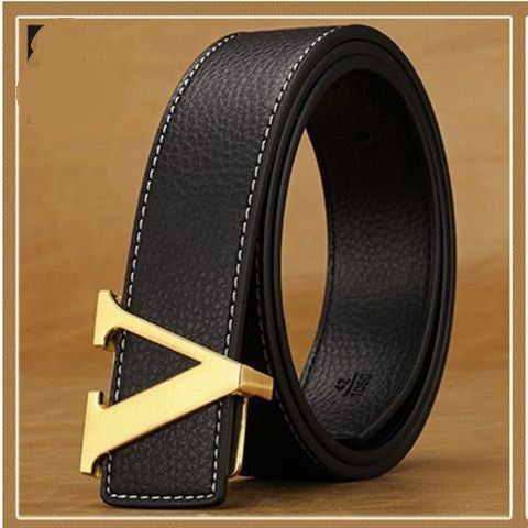 Men's Letter Belt - Typographic Expression