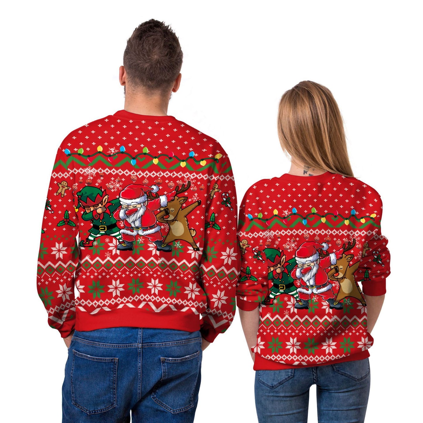 Digital Printing Christmas Sweater - Stylish & Comfortable