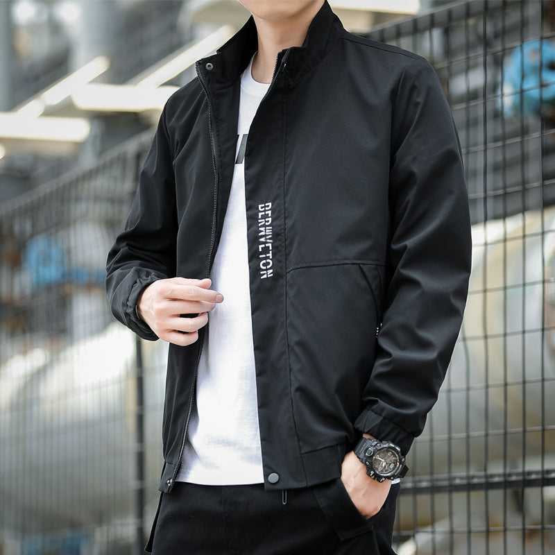 Casual Jacka Herr Baseball Uniform Trendiga toppkläder