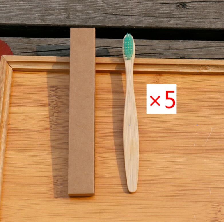 Eco Friendly Bamboo Soft Fiber Toothbrushes