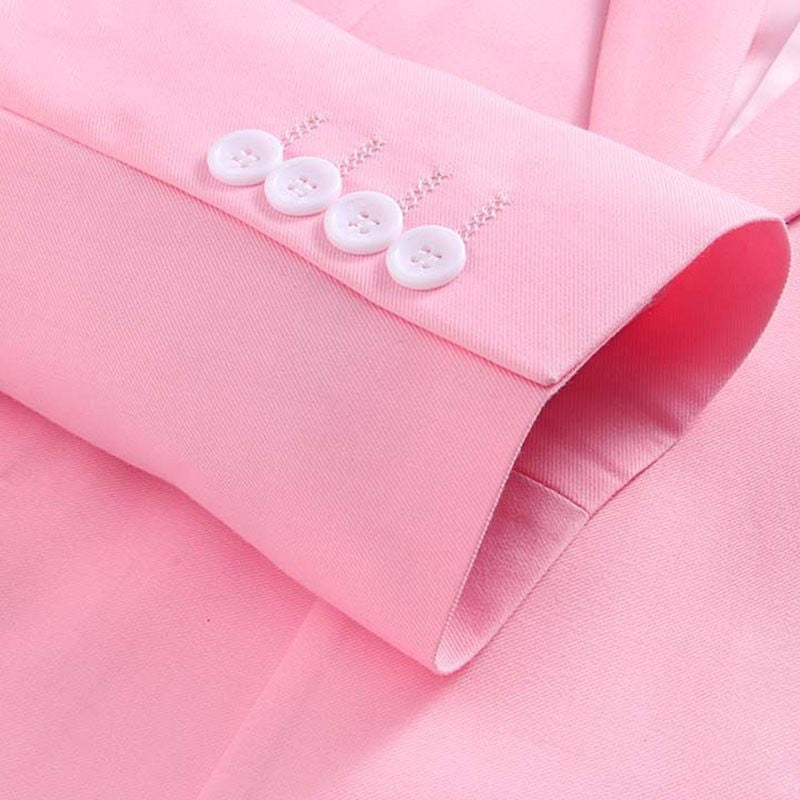 Costume de smoking décontracté pour hommes, 2 pièces, coupe cintrée, ensemble de costumes masculins