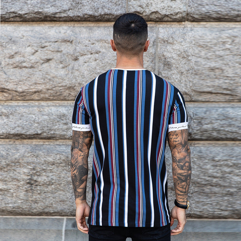 T-shirt de fitness décontracté pour hommes