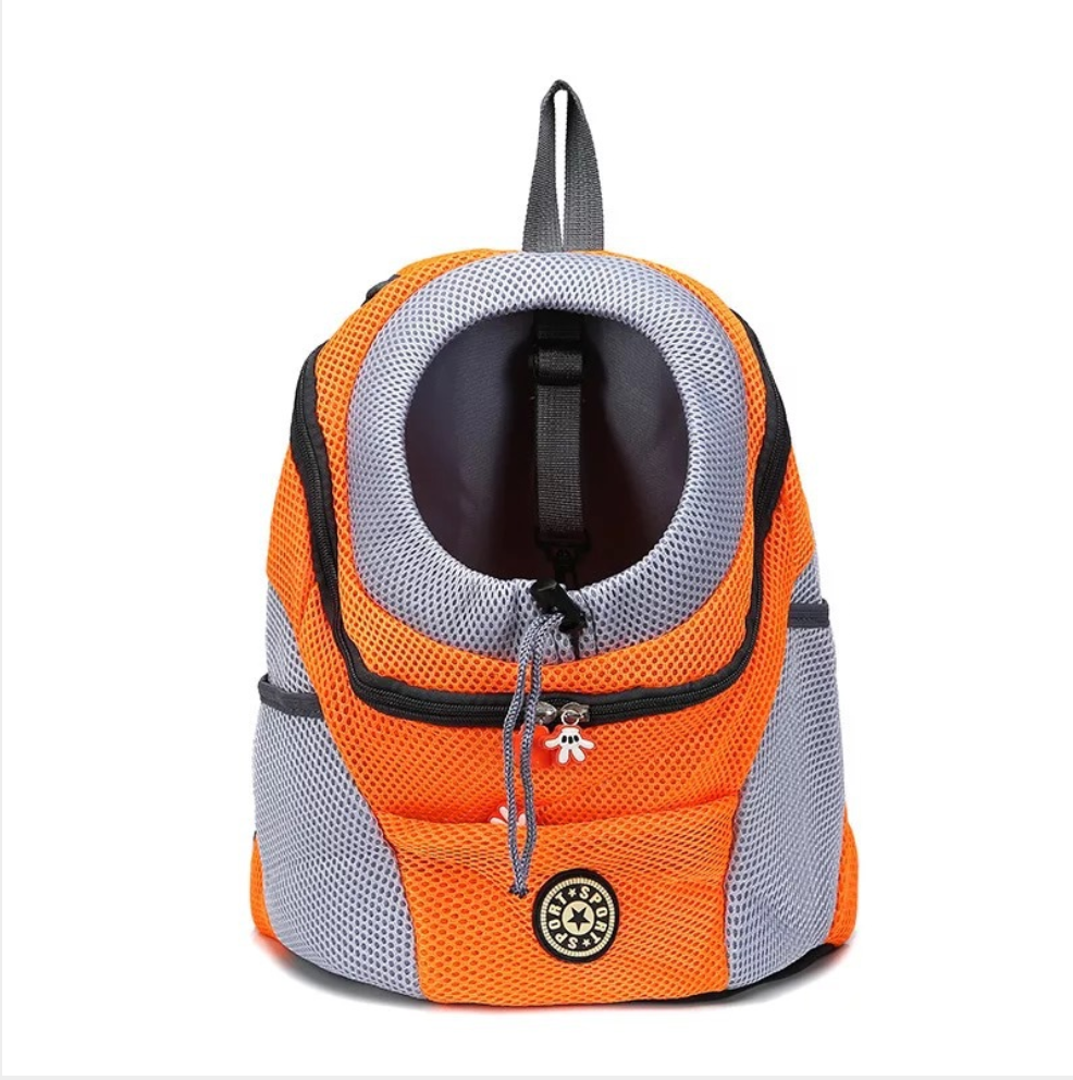 Pet Dog Carrier Carrier For Dogs Ryggsäck Ut Dubbel axel Bärbar Travel Outdoor Carrier Bag Mesh