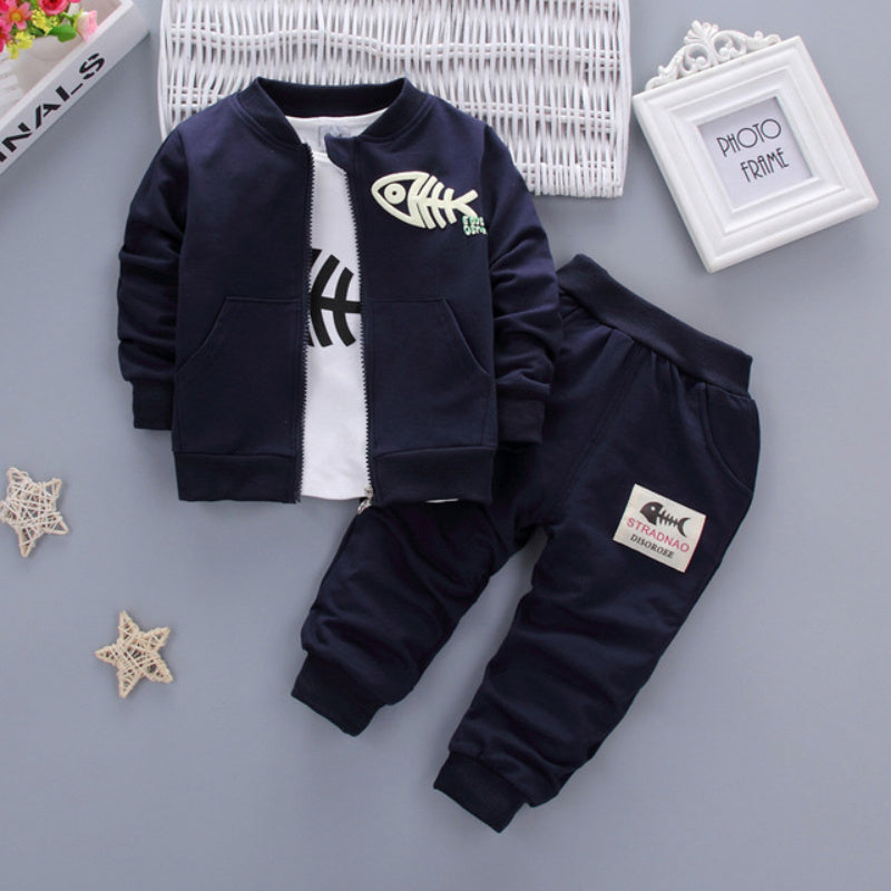 Professional Children's Three-Piece Clothing Set