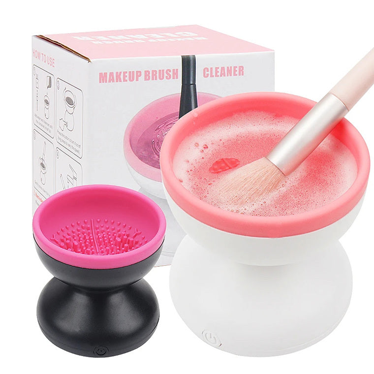Electric Makeup Brush Cleaner - 80r/min 9-8.8cm ABS Silicone | 200g Portable Automatic USB