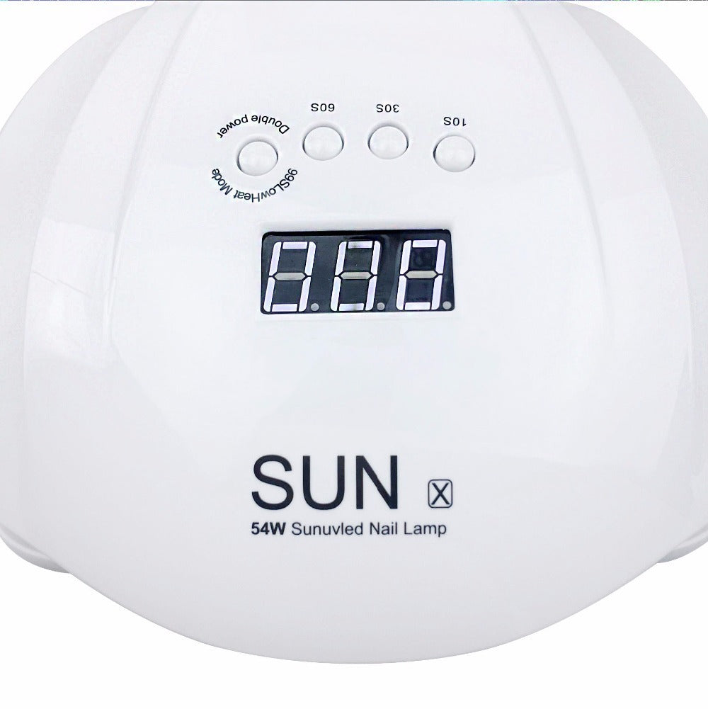 Professional Nail Lamp Dryer - 54W 100-240V Universal | Fast Dry Technology
