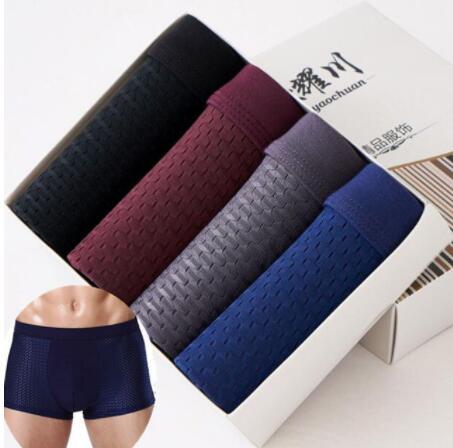 Herrshorts med tryck i presentförpackning