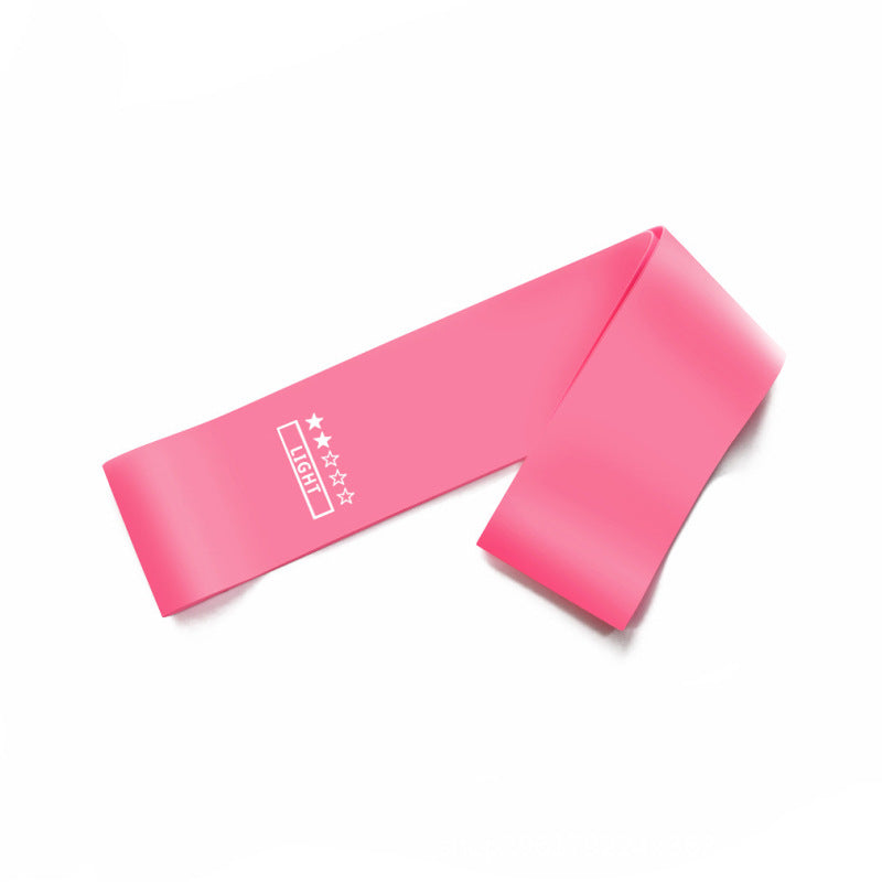 Professional Gym Strength Resistance Bands - 100% Natural Latex (5 Levels, 600x50mm, 5-40lb Range)
