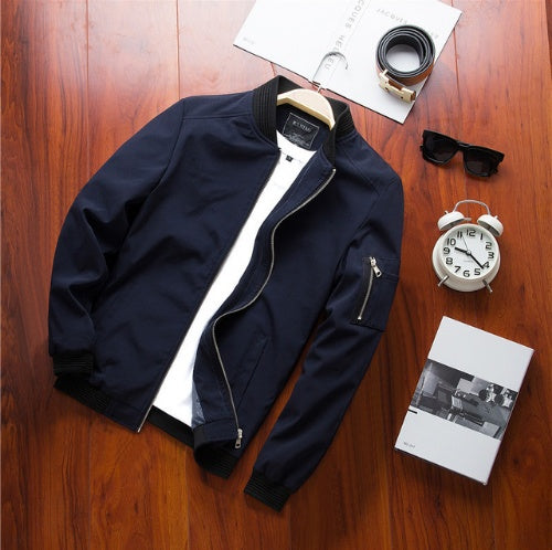 Jacka Casual Jacka Mäns Baseball Uniform ungdom trend