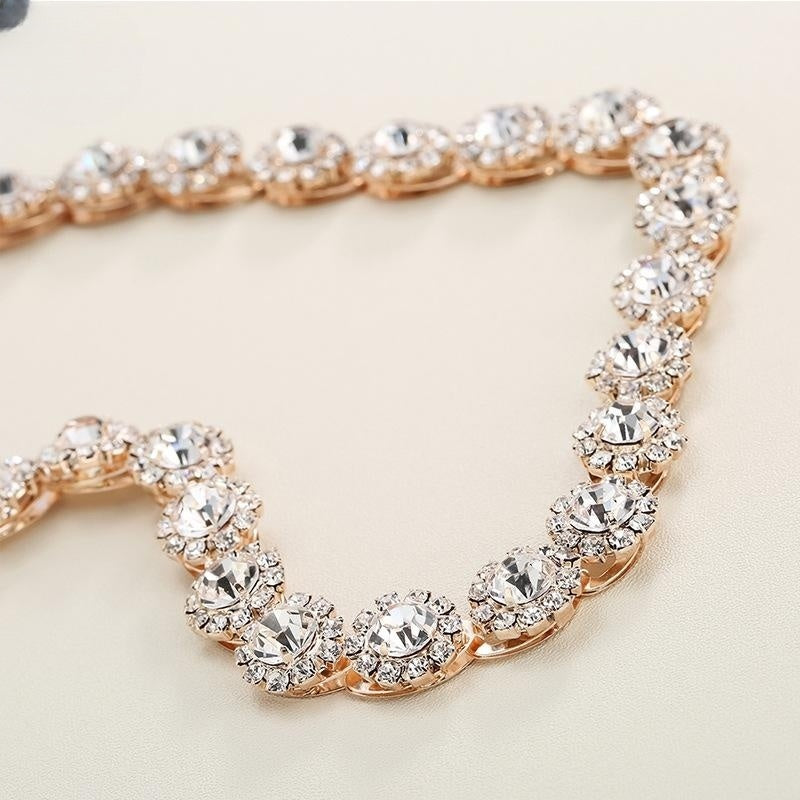 Brud Rhinestone SOLROSA Hårband Bröllopsfotografering Accessoarer Bankett Huvudbonad