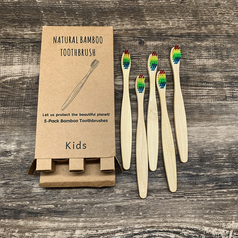 Eco Friendly Bamboo Soft Fiber Toothbrushes