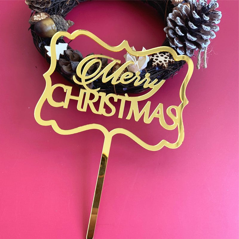 Préparez des décorations de gâteaux pour Noël
